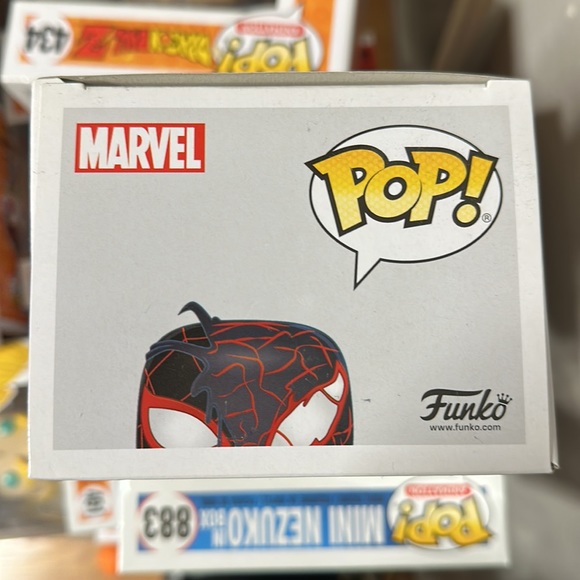 Spider-Man Maximum Venom: Venomized Miles Morales Funko Pop #600 - Picture 5 of 5